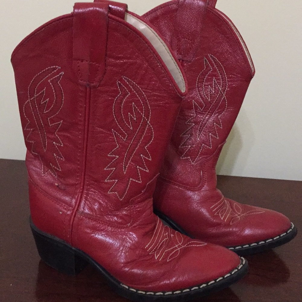 Old west cowboy boots